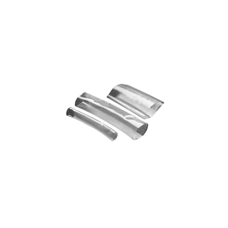 Burndy Heat Shrink Tube, Single Wall, Thin Wall, 2:1 I.D. Shrink Ratio, Clear, 50 ft HSC34FR